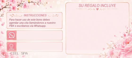 Dia de las madres rosa - reverso
